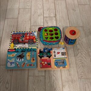 Melissa & Doug Puzzle and Toy Bundle
